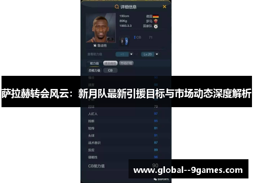 萨拉赫转会风云：新月队最新引援目标与市场动态深度解析