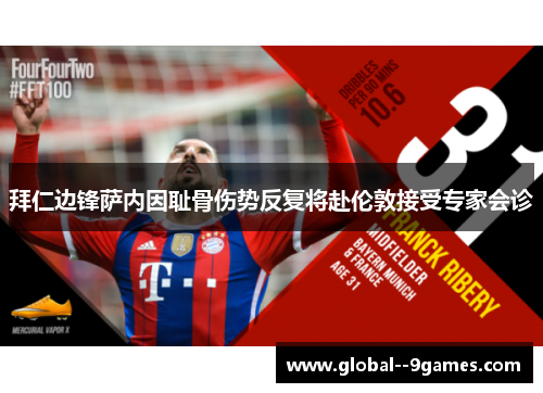 拜仁边锋萨内因耻骨伤势反复将赴伦敦接受专家会诊